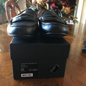 Coach Penny Loafers in Black